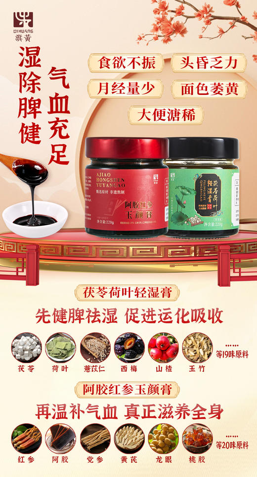 【旗黄】健脾养血组合 商品图0