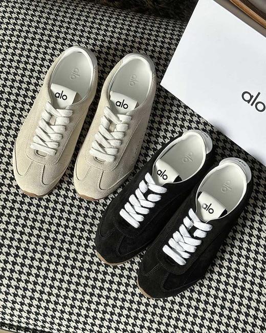 现货 THS-限时 alo 女士 轻便暴走鞋 麂皮德训鞋跑步鞋 2色 BZ1265 商品图4