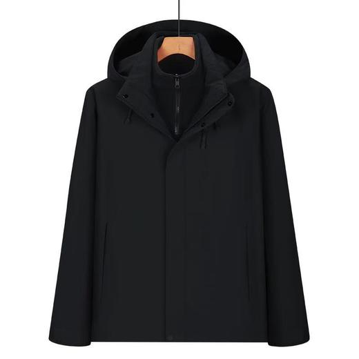 2025新款男女三合一全热封压胶户外摇粒绒可拆卸保暖加厚冲锋衣，⚡️军工级压胶·5000+暴雨级防护·双倍锁温摇粒绒BSZD1177 商品图2