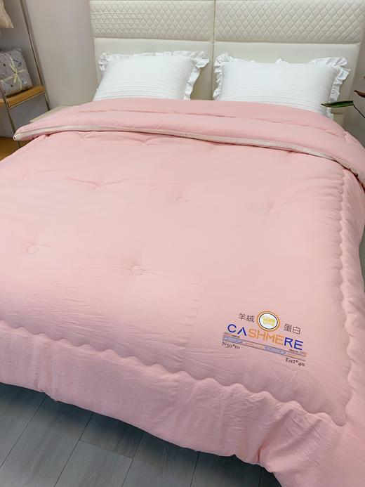 松植屋秋冬羊绒蛋白立体仓黑科技Pro被子双人加厚冬季被芯抑菌保暖 商品图8