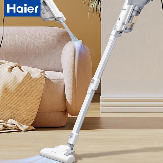 海尔手持吸尘器HZL-B45D家用多功能大吸力一体多用二合一小型除尘器 商品图1