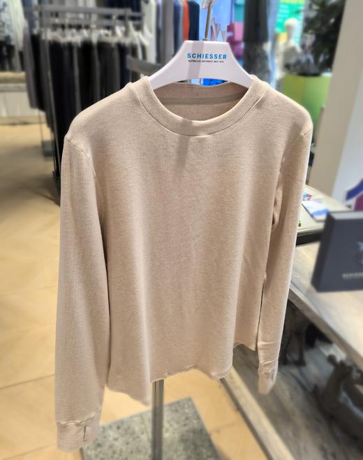 【莱赛尔绵羊毛打底外穿】SCHIESSER德国舒雅女士圆领长袖莱赛尔绵羊毛腈纶混纺面料打底衫保暖260g31/26178U 商品图9