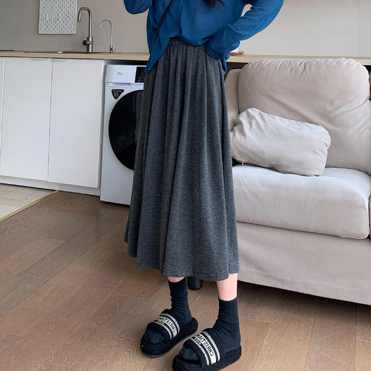 SUDUAN素段 初秋山本风糯米半身裙 遮肉显瘦 4色可选 商品图3