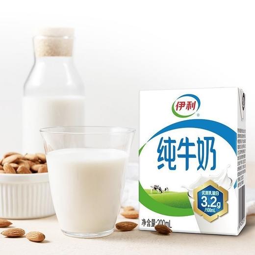 【2提十堰主城区包邮】优质乳蛋白3.2g伊利纯牛奶 200ml*24瓶/提 商品图2