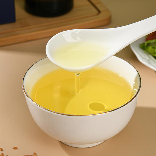 亚麻籽油山西特产传统工艺制作高饱和酸食用油送礼家用500ml*2瓶 商品图4