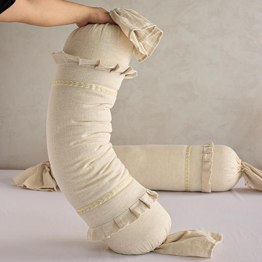 自然醒亚麻糖果长抱枕XK 商品图8