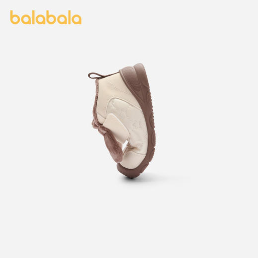 巴拉巴拉童鞋宝宝学步鞋婴儿加绒秋冬男童鞋潮流舒适萌趣动物鞋子 商品图2