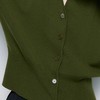 暗冷杉绿V领开衫 | 显高显瘦，温柔又慵懒的早秋气质（3-5天发货） 商品缩略图4