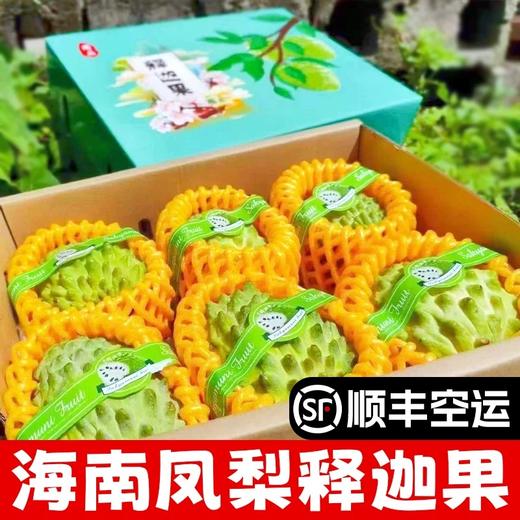 🍍 海南凤梨牛奶释迦5斤装 果肉带独特凤梨味！口感软糯如冰淇淋🐄 清甜多汁~ 送礼尝鲜都合适🎁 商品图2