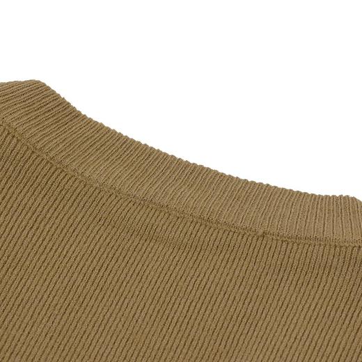 半身缘女装 秋季V领扣子装饰内搭针织打底衫毛衣VL001 商品图2