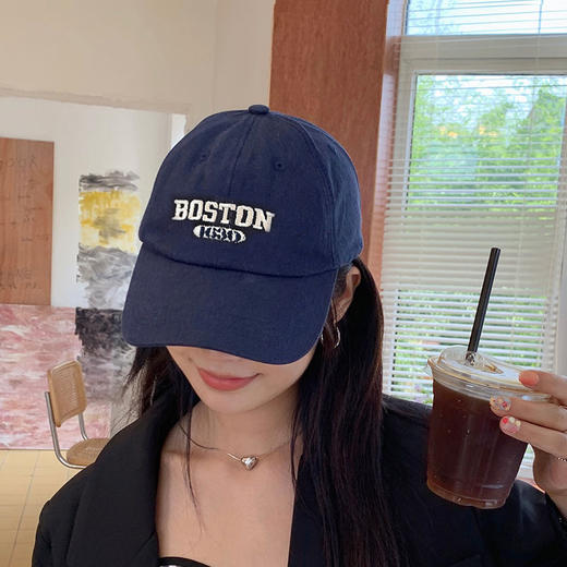 【YW】无忧购29元2件棒球帽大头围加大加深磨毛帽时尚情侣字母鸭舌帽BQ02（截单后3-5天发货) 商品图0