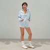 Ariseism 美式复古设计感卫衣短裤套装女秋季新款两件套 商品缩略图3