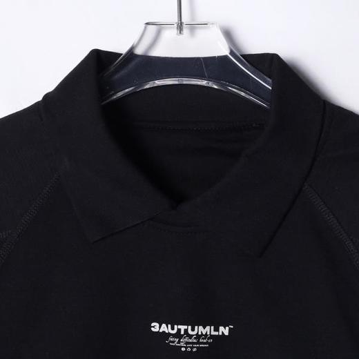 SDSA男士秋冬新款痞帅男装美式字母印花翻领卫衣宽松百搭简约上衣 商品图2