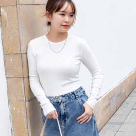 氢动珍珠山羊绒打底衫|三款领型可选，软糯亲肤，透气保暖不闷热/圆领小立领