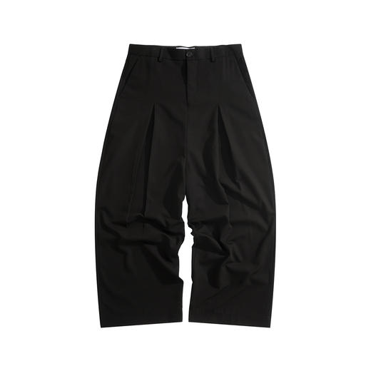 男款棉质搭扣阔腿长裤014 商品图0