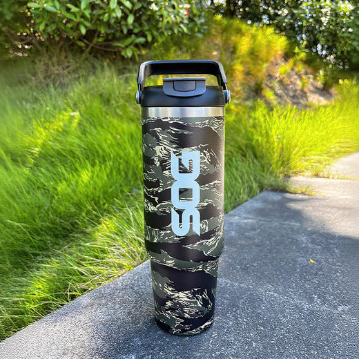 SOG索格 便携车载杯 保温随行杯 1.2L军迷水壶304不锈钢-分销 商品图0