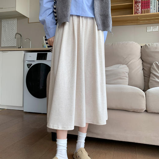 SUDUAN素段 初秋山本风糯米半身裙 遮肉显瘦 4色可选 商品图0