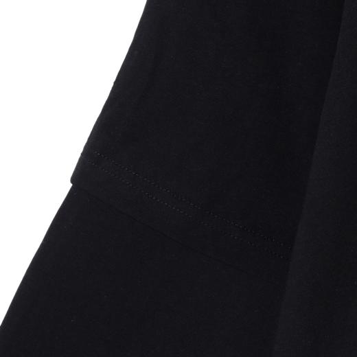 1720男士秋冬新款痞帅男装韩版纯色袖子拼接设计圆领卫衣百搭宽松 商品图3