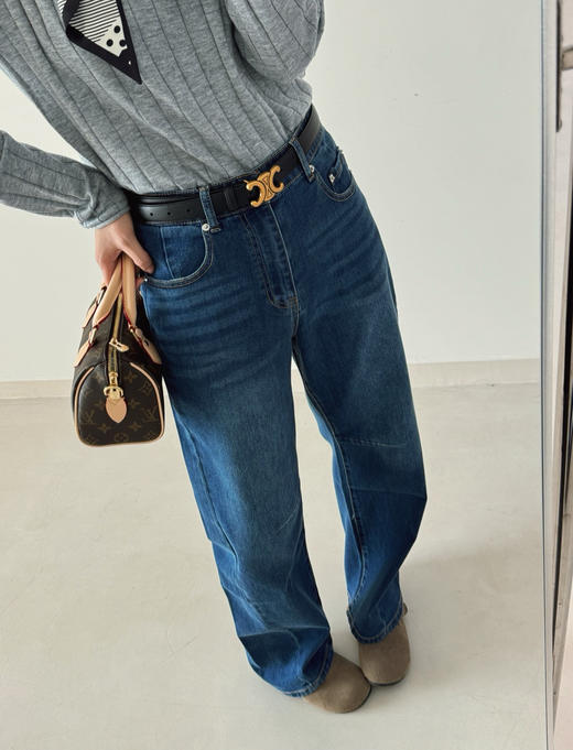 ed弯刀牛仔裤 商品图0