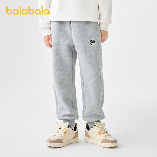 巴拉巴拉童装男童裤子秋冬装中大童长裤儿童运动裤印花百搭休闲潮 商品图0