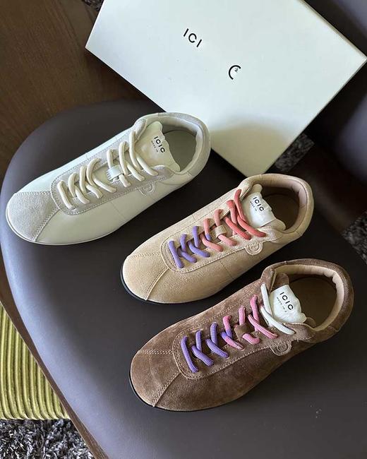 现货 THS-限时 之家 女士 四季可穿牛反绒德训鞋 3色 BZ1266 商品图5