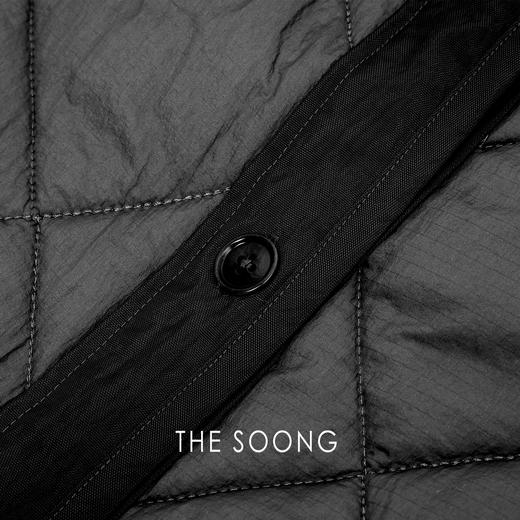 THESOONG/早秋外套夹克女休闲复古经典无领上衣2025新款HLWT7538 商品图7