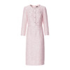 EITIE爱特爱优雅精致粉色千金感小香风粗花呢2025秋季新款连衣裙C2507860 商品缩略图5
