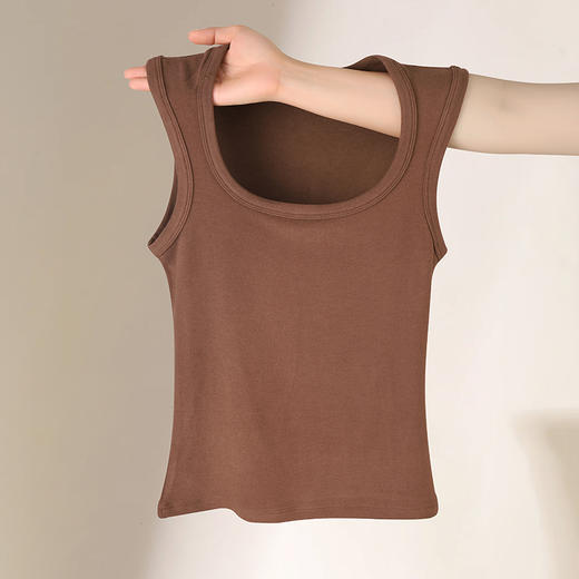 美奈川 舒暖羊绒背心5647 商品图3