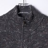 257108SDSA男士秋冬新款痞帅男装潮牌撞色立领拉链针织衫百搭开衫毛衣 商品缩略图2