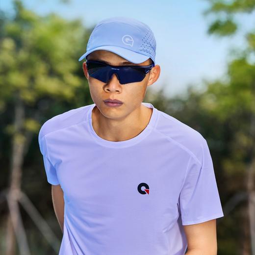 果凡马拉松跑步帽子男女圆顶夏季遮阳防晒五片帽 商品图3