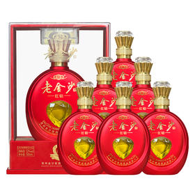 老金沙（红钻）52度 清浓酱兼香型白酒 500ml*6瓶/箱
