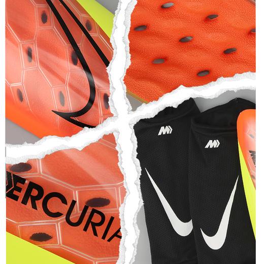 小李子耐克足球护腿板刺客系列成人护具护踝比赛训练DN3611-830 商品图2