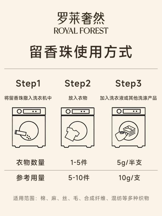 罗莱奢然织物珠留香 20支/盒 商品图4