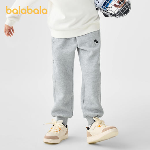 巴拉巴拉童装男童裤子秋冬装中大童长裤儿童运动裤印花百搭休闲潮 商品图2