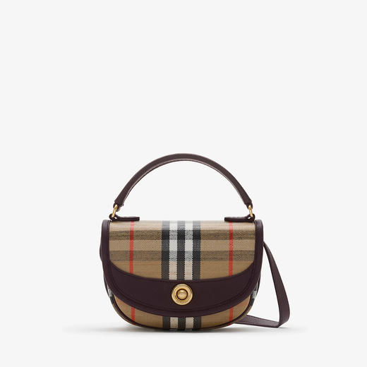 BURBERRY 巴宝莉 女士格纹提花迷你提挎包 格子 8112240 B9368 商品图0