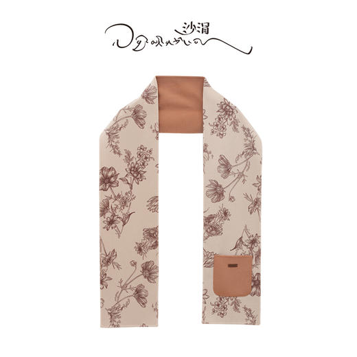 羊绒双面呢“格桑花”围巾  SJF97P790N 商品图6