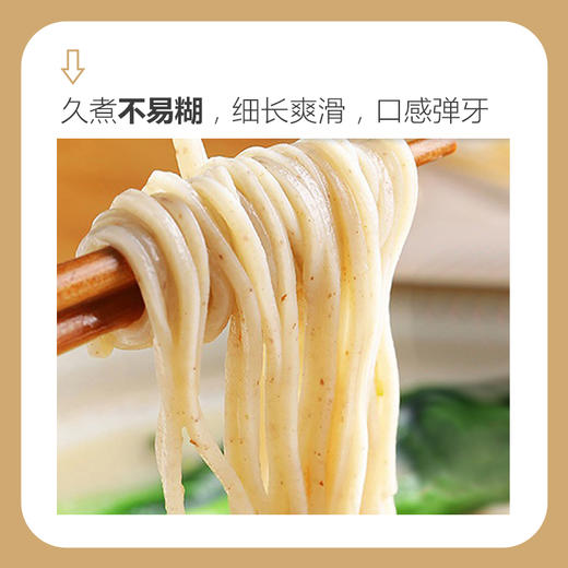 藏血麦阳光早餐面条纯素汤面凉拌 480克/盒【京东快递送货上门】 商品图4
