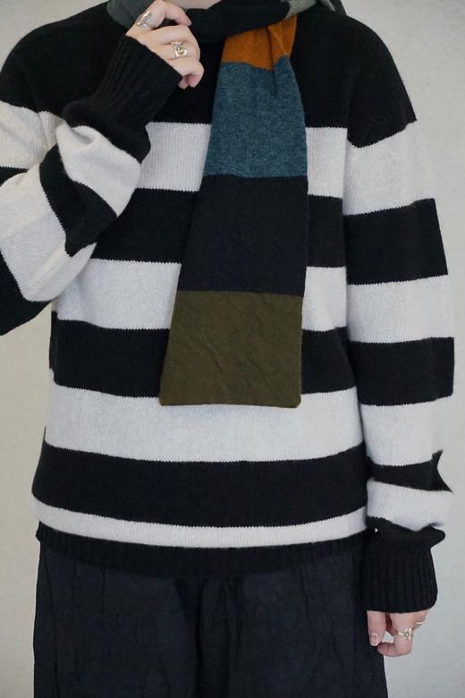 Armen条纹羊毛毛衣 商品图6