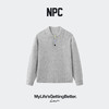 NPC潮牌博物馆奇妙夜系列毛衣男女情侣秋冬宽松休闲保暖NP57SW55 商品缩略图5