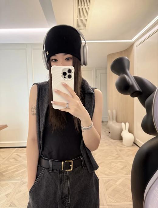 Chanel 香奈儿 蝴蝶结羊绒冷帽（COCO） 商品图1