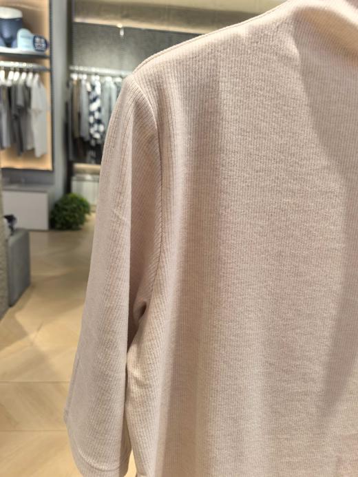 【莱赛尔绵羊毛腈纶外穿半袖】SCHIESSER德国舒雅女士小高领中袖莱赛尔绵羊毛腈纶混纺面料打底衫保暖260g31/26177U 商品图8