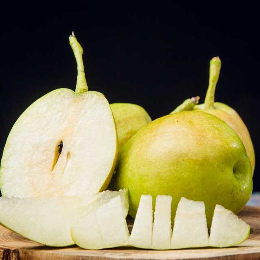 【库尔勒】精品香梨# 地标香梨，香甜多汁脆嫩无渣，自然树熟，梨香浓郁~ 商品图1