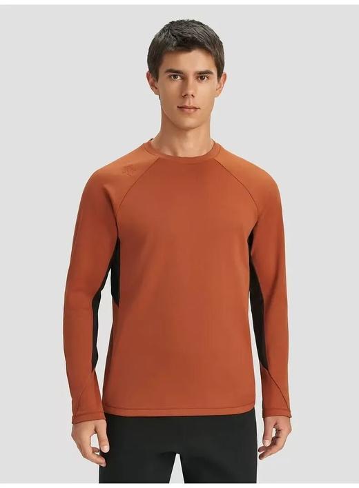 迪桑特秋冬新款透气保暖男士薄款圆领长袖针织衫 商品图0