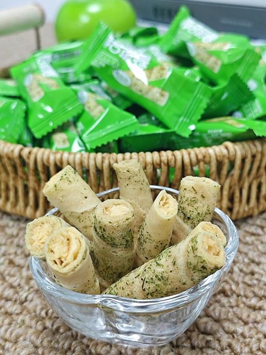 😍谁还没薅❓💰19.9秒杀180包【海苔蛋卷】，一包约一毛钱❗性价比拉满💯鲜脆香酥层层暴击💥好吃到停不下来🤤✅鲜脆海苔➕香甜蛋卷➕咸香肉松，三重美味锁死味蕾，越嚼越香🎉 商品图5