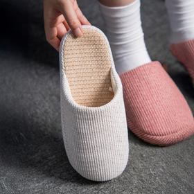 热卖！静音好穿不臭脚！正品良尖棉麻拖鞋  10A抑菌！120D人体工学内置鞋底，脚感舒服  鞋底TPR贴片，防滑耐磨! 男女款