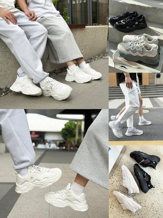 【百元疯抢！】某乐同源厂奶白老爹鞋！全网颜值天花板！5cm隐形增高+云感软底！穿上直接暴瘦20斤‼️ 大长腿特效拉满 商品图0