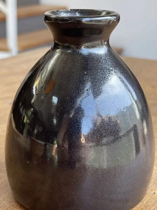 柴窑烧黑釉酒壶与草木灰釉对杯套组，顺丰包邮 商品图3