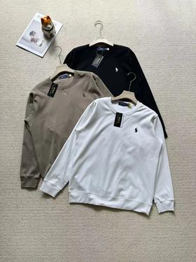 拉夫家商务时尚简约风男士打底长袖卫衣