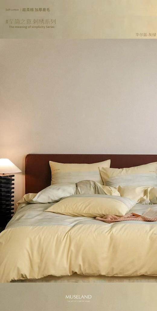 LSN超柔棉加厚磨毛四件套 商品图5