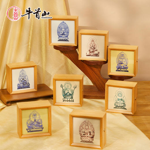 牛首山文创苏绣小夜灯刺绣高颜值氛围床头灯卧室摆件创意生日礼物 商品图4